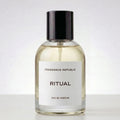 Fragrance Republic Ritual Eau de Parfum bottle with black cap on a white background