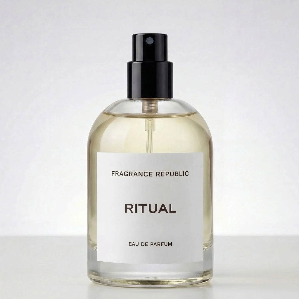 Fragrance Republic Ritual Eau de Parfum bottle on a white background