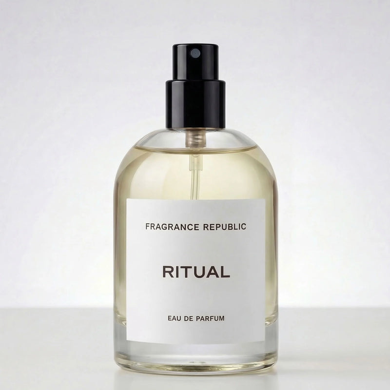 Fragrance Republic Ritual Eau de Parfum bottle on a white background