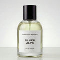 Fragrance Republic Silver Alps eau de parfum bottle on a white background